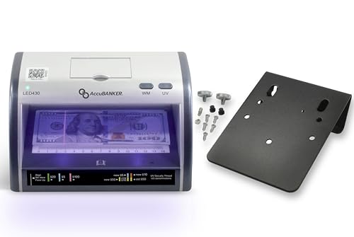 AccuBANKER LED430 Cash and Card Detector with AccuSTAND - style: Stand Bundle
