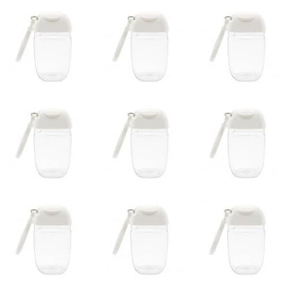 9 Pack 30ml Refillable Empty Cosmetic Bottles Containers