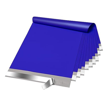 Fuxury Large Poly Mailers 14.5x19" 100Pcs,Shipping Bags for Clothing,Blue - color: Blue, size: 14.5x19" 100 pcs