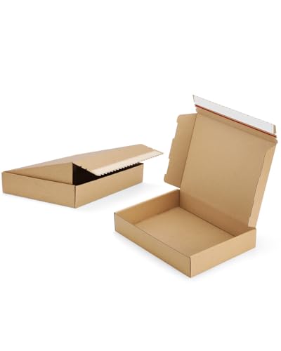 Shipping-Boxes-11x8x2 Inches: 25 Pack-Self-Seal-Cardboard-Boxes-for-Packaging, Brown-Shipping-Boxes-for-Packing-Small-Business, Corrugated Box Mailers for Book Shoes Gift Mailing
