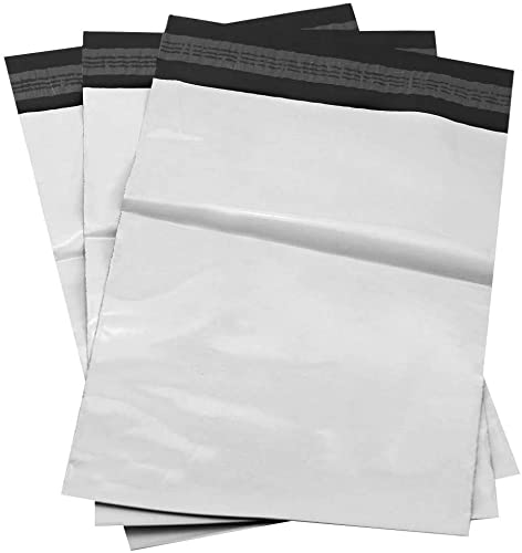 9527 Product Poly Mailers Envelopes Shipping Bags Self Sealing,10"x13", 8000 Bags - color: White, size: 10"x13"|8000Pcs