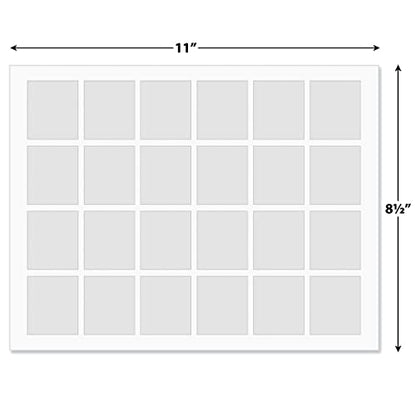 Bee Pattern Personalized Address Labels - Set of 144 (4 Designs), 1 ½” x 1 ¾”, Self-Adhesive, Large Flat-Sheet Select Labels, By Colorful Images - color: Bee Pattern