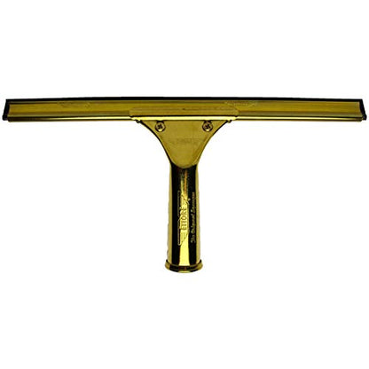 Ettore 10012 Solid Brass Squeegee, 12-Inch , Gold