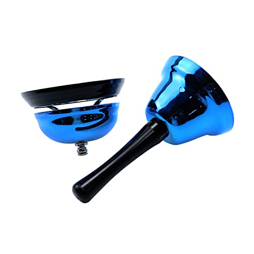 Blue Hand Bell and Call Bell for Reminder Serve Service Bell
