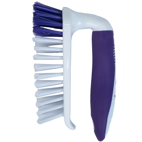 Fabuloso Compact, White and Purple, Scrub Brush w/Handle 5.5 Inch, (Pack of 12) - size: Scrub Brush w/ Handle (Pack of 12)