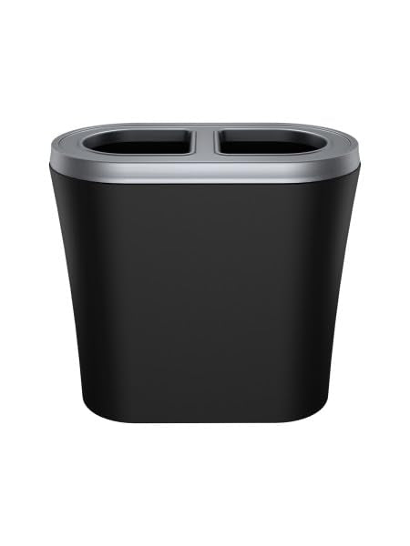 Ascend Double Bin 40 Gallon Mixed Recycling and Waste Commercial Trash and Recycling Station for Public Places - size: Mixed Recycling Waste