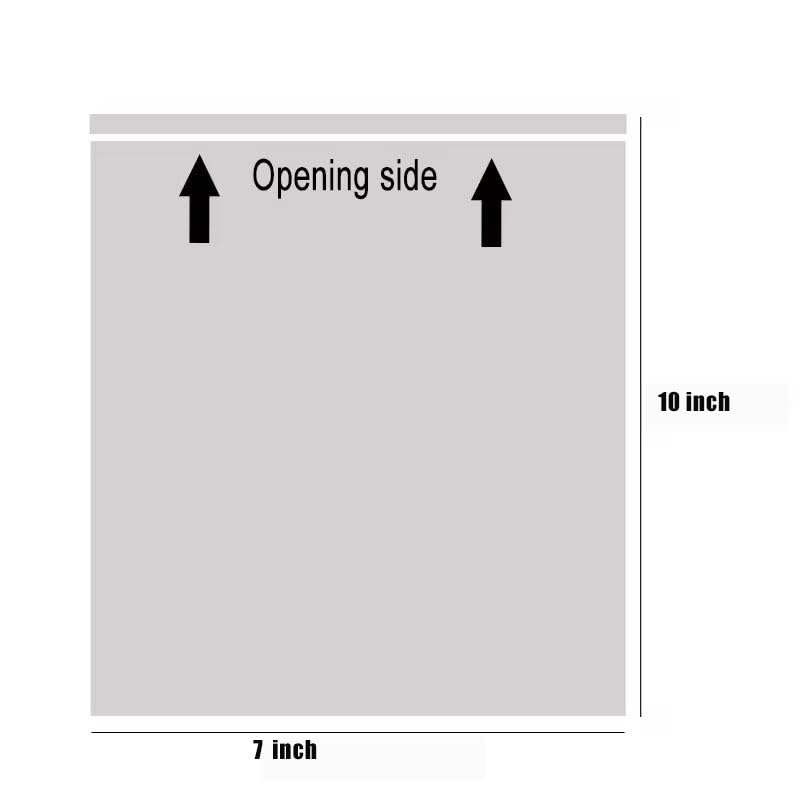 1000 PCS 7"x 10" Clear Packing List Envelopes Packing Slip Pouches Self-Adhesive Plastic Shipping/Mailing Pouch Enclosed Bags for Packing Slips Invoice Label