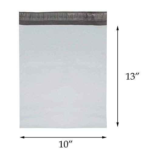 9527 Product Poly Mailers Envelopes Shipping Bags Self Sealing,10"x13", 4000 Bags - color: White, size: 10"x13"|4000Pcs