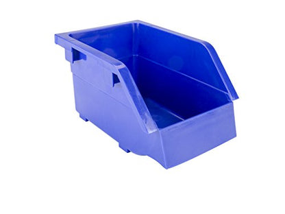 TLPB05 90 Parts Bin Shelving Storage Organizer with Locking Wheels for Shop Garage and Home