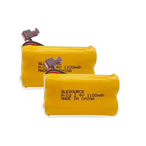 2.4V AA 1100mAh Battery Pack Replacement for Lithonia ELB2P401N, ELB0310, Powercell PCHA4/5-2-SR-LC, NIC1158, OSA098, Exit Sign Battery (2 Pack) - size: 2 PCS
