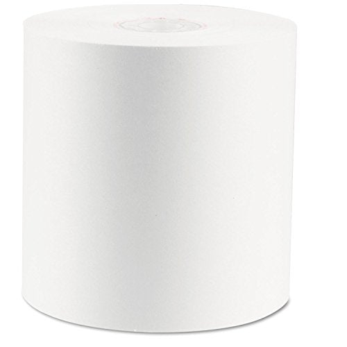 PM Company Item One Ply White Bond Rolls - 50 Rolls/Carton, 2 3/4 Inches x 150 Feet (07701)