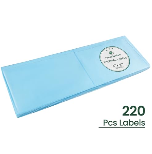 220 Fanfold 4"x6" Direct Thermal Shipping Labels - size: 1 Stacks | 220 Labels, style: Fold