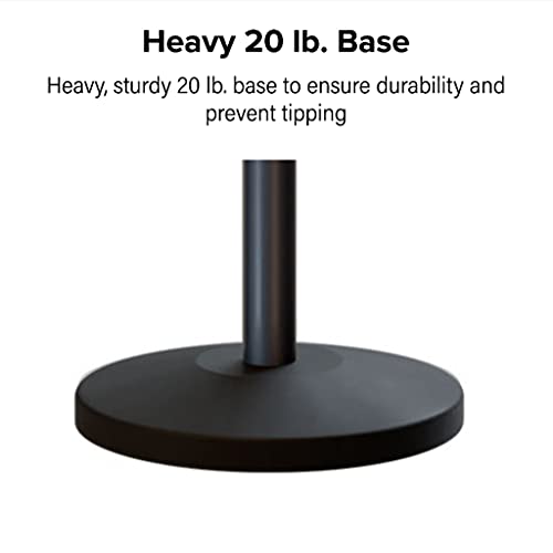 CCW Stanchion Kit, 2 Satin Stainless Steel Crown Top Posts - color: Gray Rope, size: Satin Steel posts with 1 Vertical Sign Frame