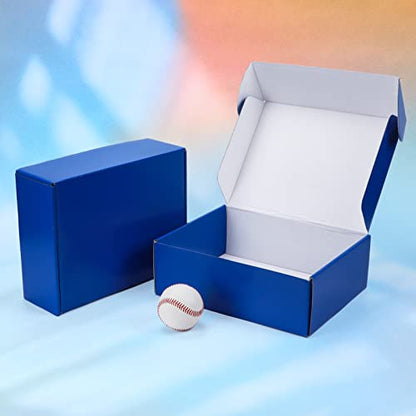 PHAREGE 6 Pack 12x9x4 in Cardboard Shipping Boxes, Royal Blue Gift Box - color: Blue, size: 12x9x4 inch 6 Pack