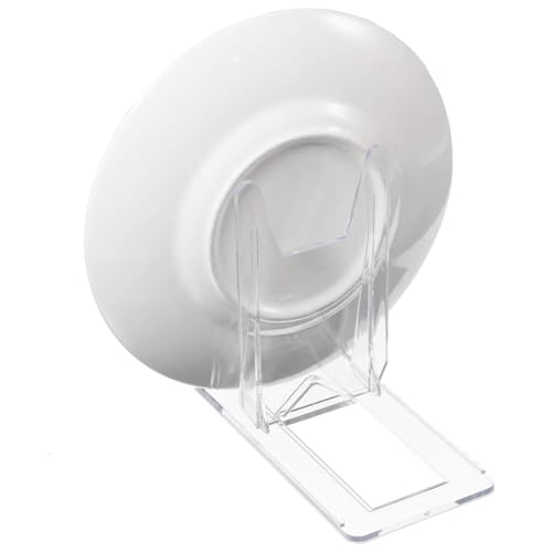 Zonon Acrylic Plate Stands for Display Adjustable Plastic Stand Holders Picture Plate Holders Clear Mini Easels Stands to Display Pictures for Home Office Supplies Festival Party Decoration(20 Pcs)