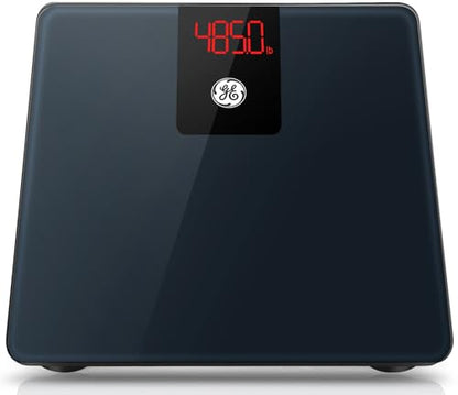 GE Bathroom Scale for Body Weight 500lbs, Digital Weight Scales Heavy Duty - color: Black
