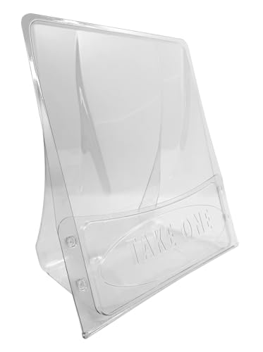 Mediz Tabletop Brochure Holder 20 Pack - Eco-Friendly, Can Hold 200, 8.5 x 11 Documents, Flyers, Maps & Brochures or Other Marketing Needs (TAKE ONE - Tabletop, Pack of 20)