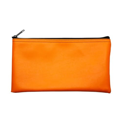 Multi-Purpose Zipper Bag, Orange, 11 x 6 Inch - color: Orange