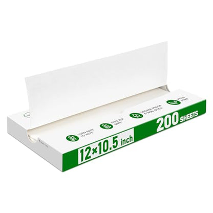 EcoDispose Precut POP UP Deli Paper Sheet, 200 Pack, 12" x 10.5", White - color: White, size: 12“x10.5”