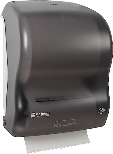 SJMT7400TBK - San Jamar Simplicity Mechanical Roll Towel Dispenser - color: Black Pearl