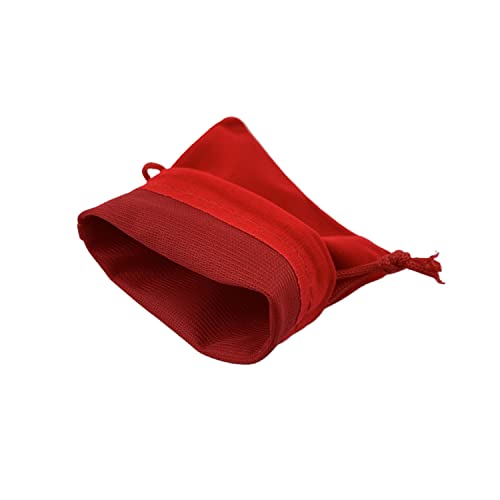 Palmhomee Pack of 48 3x4 Inch Velvet Drawstring Bags Gift Bag Velvet Pouch For Jewelry Wedding and Party Favor (Red) - color: Red