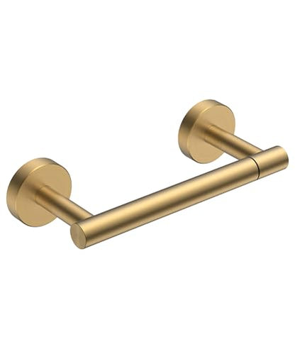 FORIOUS Commercial Toilet Paper Holder Wall Mount Bathroom Tissue Holder - color: Brushed Gold