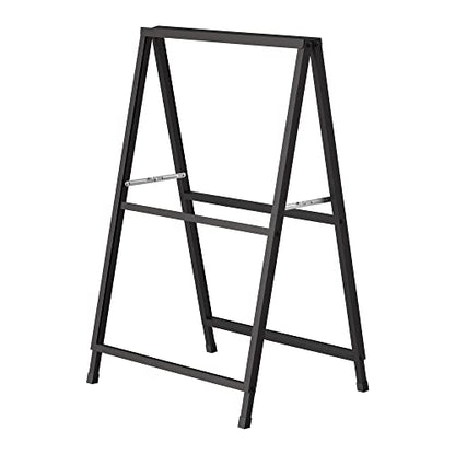 Relx 24x36 Inch Double-Sided A-Frame Sign, Heavy-Duty Folding Sandwich Boards, Metal Slide-In Sidewalk Signs for Outdoor Advertising Posters Frame Only (2 Boards Not Included)