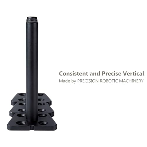 NEODROP 4-Pack 4 Inch Hidden Floating Shelf Bracket, Heavy Duty Blind Shelf Support Hardware | Invisible Wall Brackets for Kitchen, Fireplace Mantel Wood Shelves | Black Powder Coated Solid Steel - size: 4 Inch, style: 4 Pack