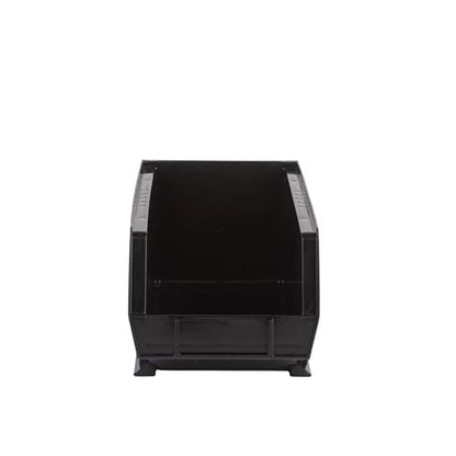 HE HUDSON EXCHANGE 15" x 8" x 7" Plastic Stackable Storage Bin, Black - color: Black, size: 1 Pack