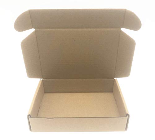 Small Shipping Boxes 6x4x1.3 Inch Cardboard Packaging Storage Box 50Pack - size: 6x4x1.3 Inch/50pcs