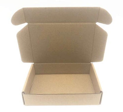 Small Shipping Boxes 6x4x1.3 Inch Cardboard Packaging Storage Box 50Pack - size: 6x4x1.3 Inch/50pcs