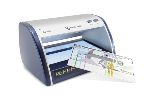 AccuBANKER LED425 Cash and Card Detector with AccuSTAND - style: LED425 (with AccuSTAND)