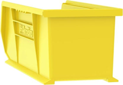 Akro-Mils 30234 AkroBins Plastic Storage Bins, 15"x5"x5", Yellow, 12-Pack - color: Yellow