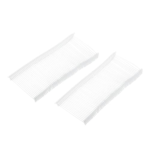 MECCANIXITY Standard Tagging Fasteners,Plastic Regular,Standard Label Gun Price Tagging Barbs for Garment Price Tag Label Tagging Barbs 40mm/1.57 Inch,Pack of 1000 Transparent - color: Transparent, size: 40mm