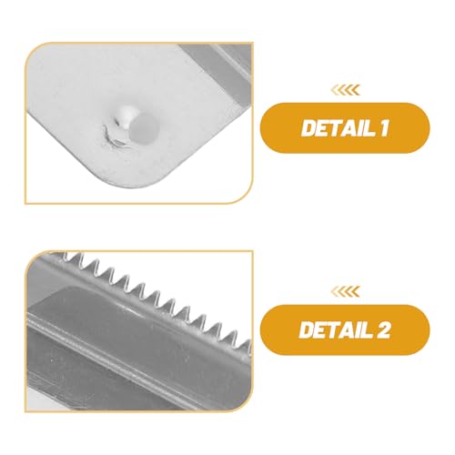12pcs Tape Dispenser Replacement Blades: 30mm Iron Adhesive Sticker Cutting Blades Compatible with Desktop Office Tape Dispensers - size: 3.00X1.90X0.80CM