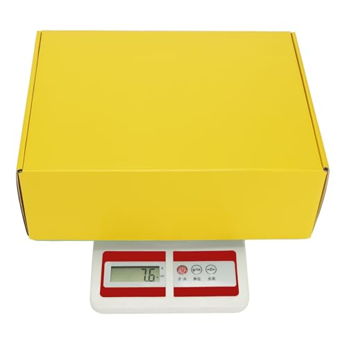 PHAREGE 6 Pack 12x9x4 in Cardboard Shipping Boxes, Lemon Yellow Gift Box - color: Yellow, size: 12x9x4 inch 6 Pack