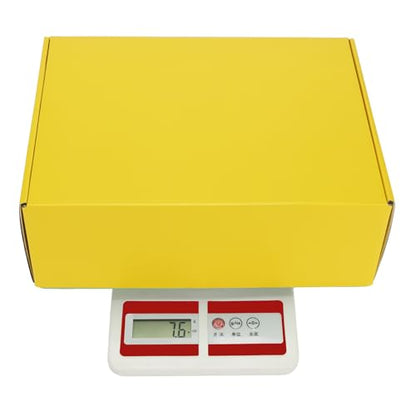 PHAREGE 6 Pack 12x9x4 in Cardboard Shipping Boxes, Lemon Yellow Gift Box - color: Yellow, size: 12x9x4 inch 6 Pack