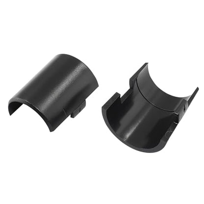 Hordion 12Pcs Wire Shelf Clips, Plastic Shelf Lock Clips for 1-1/2 in Post - size: 1-1/2 inch+12pcs