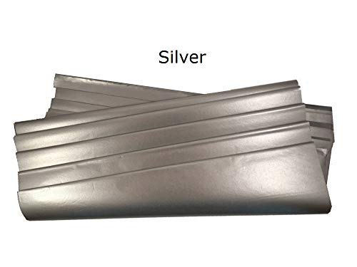 Tissue Paper for Gift Bags - 300 Sheets 14x20in Wrapping Paper, Silver - color: Silver, size: 300 Count, 14 x 20 in