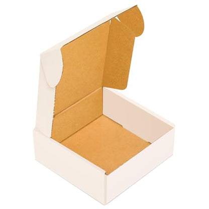 50 pack Small Shipping Box,5x5x2''Corrugated Mailer,YUNSY-BOX Cardboard Box - size: 5X5X2
