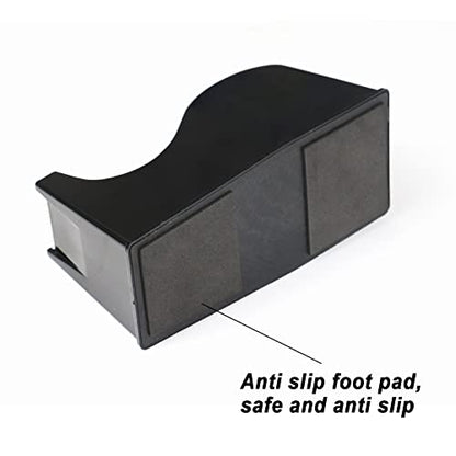BOMEI PACK Desktop Tape Dispenser (Fits 1" & 3" Core) with Transparent Tape Refills, Clear Tape with Black Tape Holder,Weighted Non Slip Base, for Masking Tape,Heat Resistant Tape