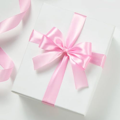 Pink Satin Ribbon 1 Inch x 100 Yards - color: Pink