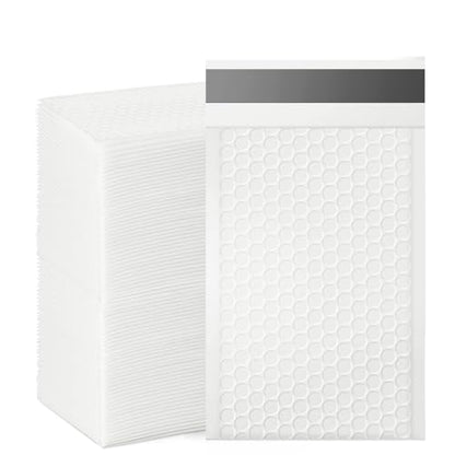 packbabol Bubble Mailers, 4x7 Inch Padded Bubble Mailers Pack of 100 Bubble Envelopes Opaque Self Seal Adhesive Waterproof Bags for Shipping and Packaging (White, 4x7-100Pc) - color: white, size: 4x7-100Pc
