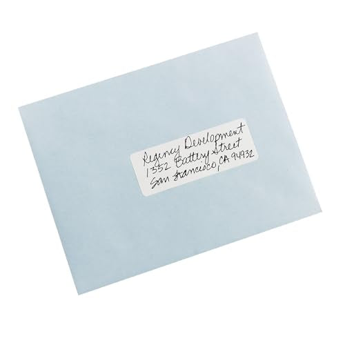 Avery Multi-Use Removable Labels, 1" x 2.75", White, Non-Printable, 128 Blank Labels Per Pack, 4,608 Total (36 Packs of 6113) - style: 4,608 labels