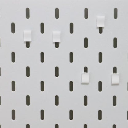 PIAOLGYI Photo Clip for IKEA Skadis Pegboard,Clip Holder Compatible with The IKEA Pegboard (10 Pack)