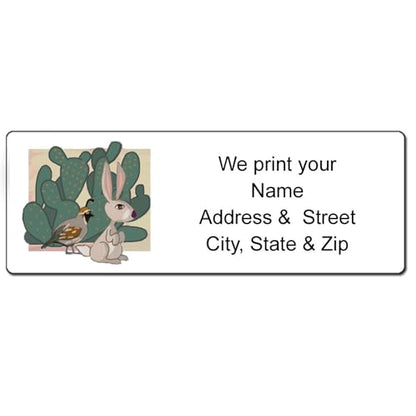 Stonehouse Collection Cactus Address Labels, Desert Address Labels, Western Southwest (Prickly Pear) - style: Prickly Pear