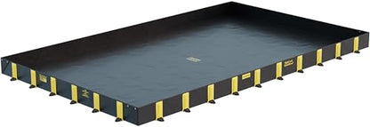 Justrite Rigid-Lock QuickBerm®, 12' x 20' x 12" - size: 12' x 20'