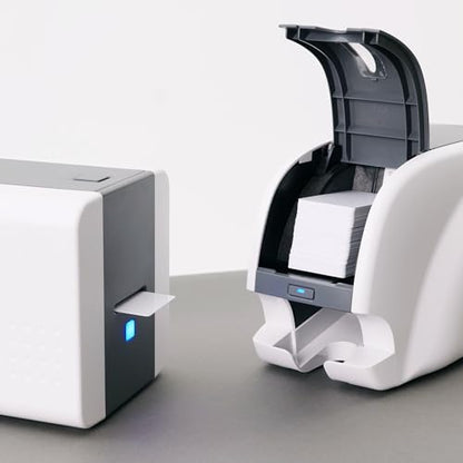IDP SMART-31S ID Card Simplex Printer Kit with PC Only Software, 250 Print YMCKO Color Ribbon, and 100 PVC Plastic Cards - style: SMART-31S Simplex Printer Kit