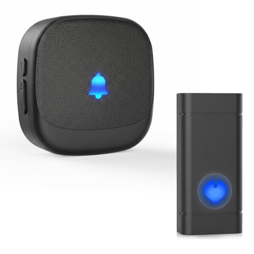 Doorbell Wireless Classroom Doorbell, 1000ft Range for Home/Office/Bedroom - size: 1 Button + 1 Receiver