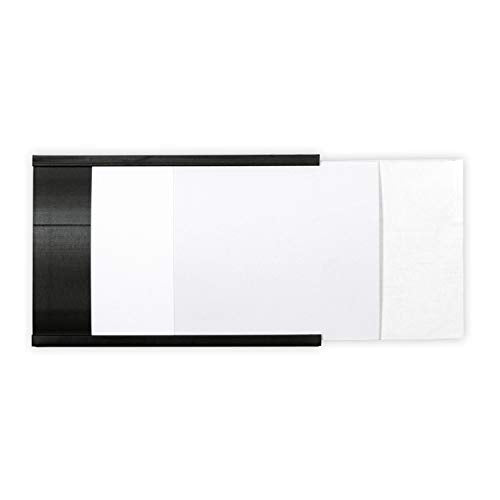 SmartSign Magnetic 'C' Channel Label Holders | 2" x 3", Pack of 10 - size: 2" x 3"